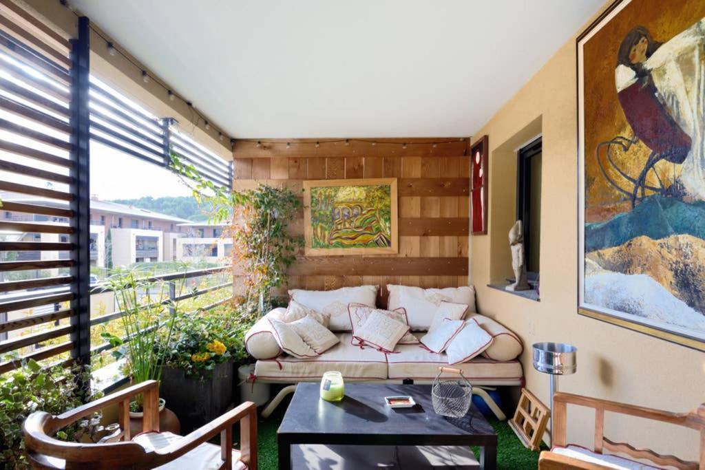 Le Precieux - Superbe Appart Confort Avec Grande Terrasse De 25M2 - Parking Prive Proche Centre Ville D'Aix En Provence - Hopital Hpp - Creps Aix-en-Provence Zewnętrze zdjęcie